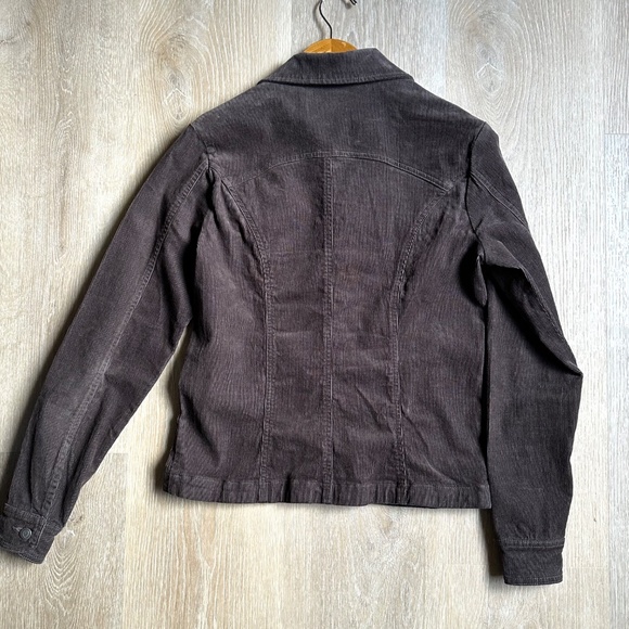 EQL In Motion Brown Corduroy Jacket Size Small - Picture 4 of 5
